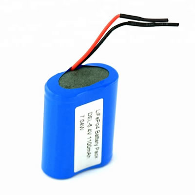 6V 1100MAH Lithium battery pack